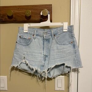 Signature by Levi Strauss Light Blue Jean Shorts